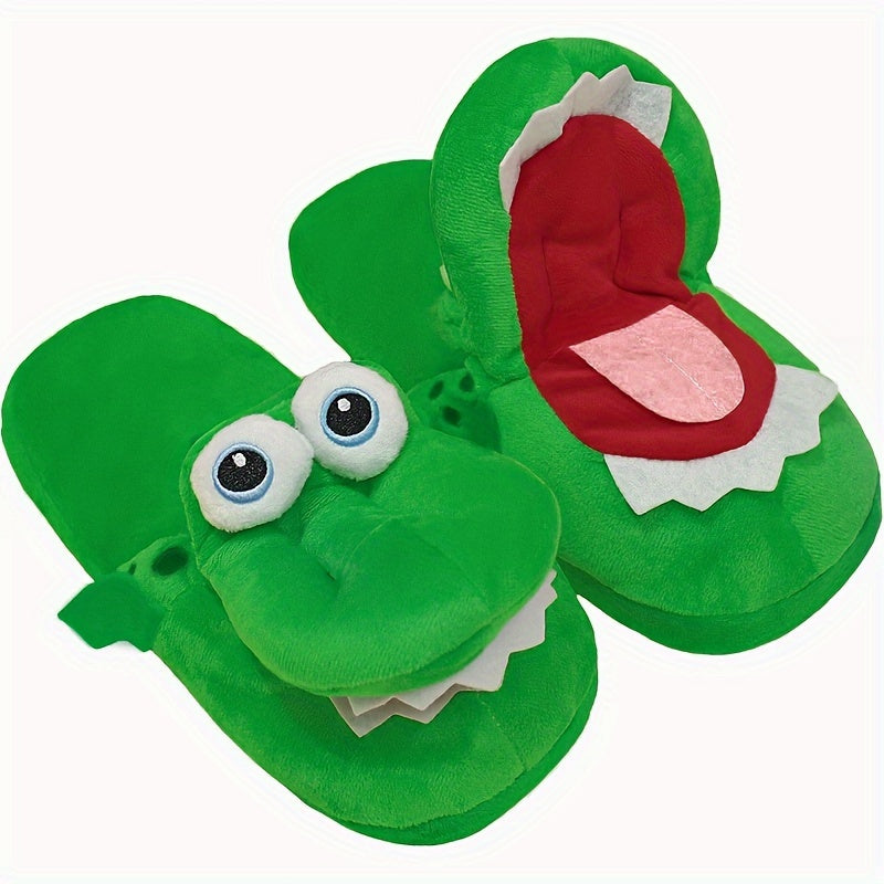 Funny Crocodile Mouth Novelty Slippers