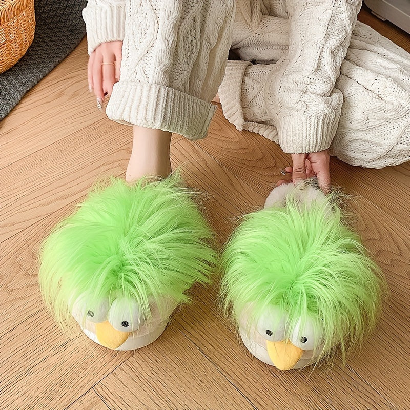 Cozy Cartoon Penguin Slippers