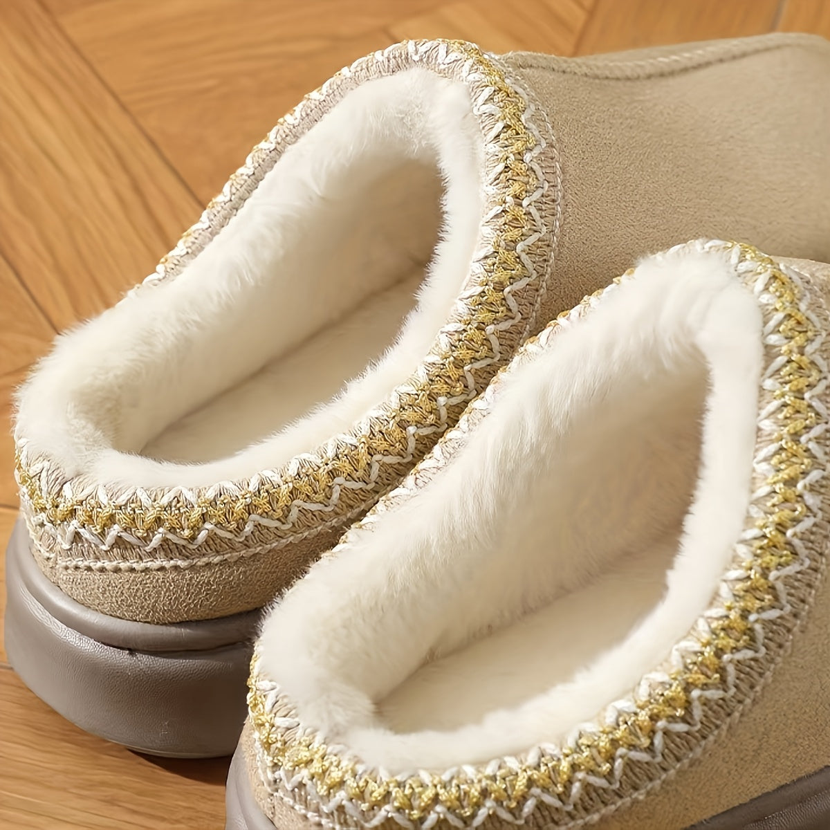 Women's Cozy Fleece Lined Slippers