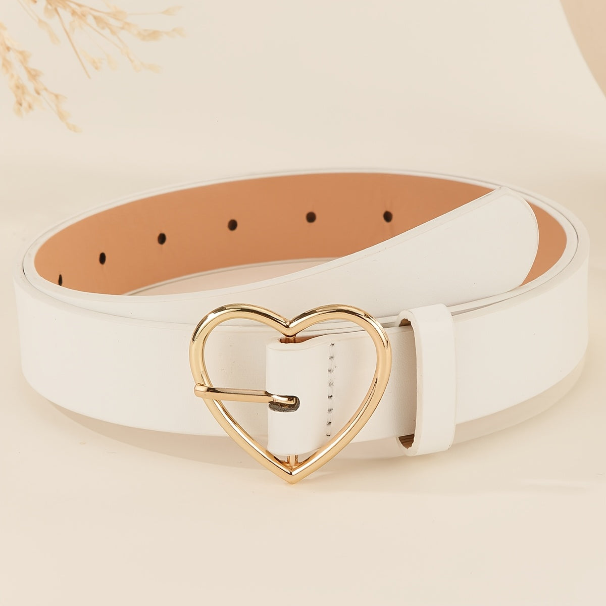 Women PU Leather Belt