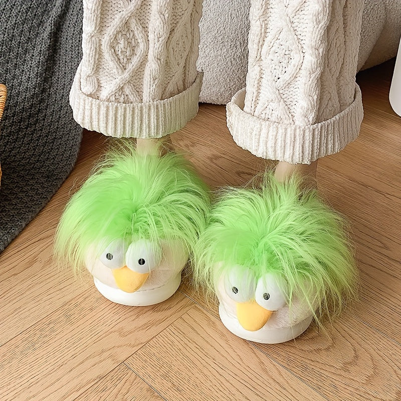 Cozy Cartoon Penguin Slippers