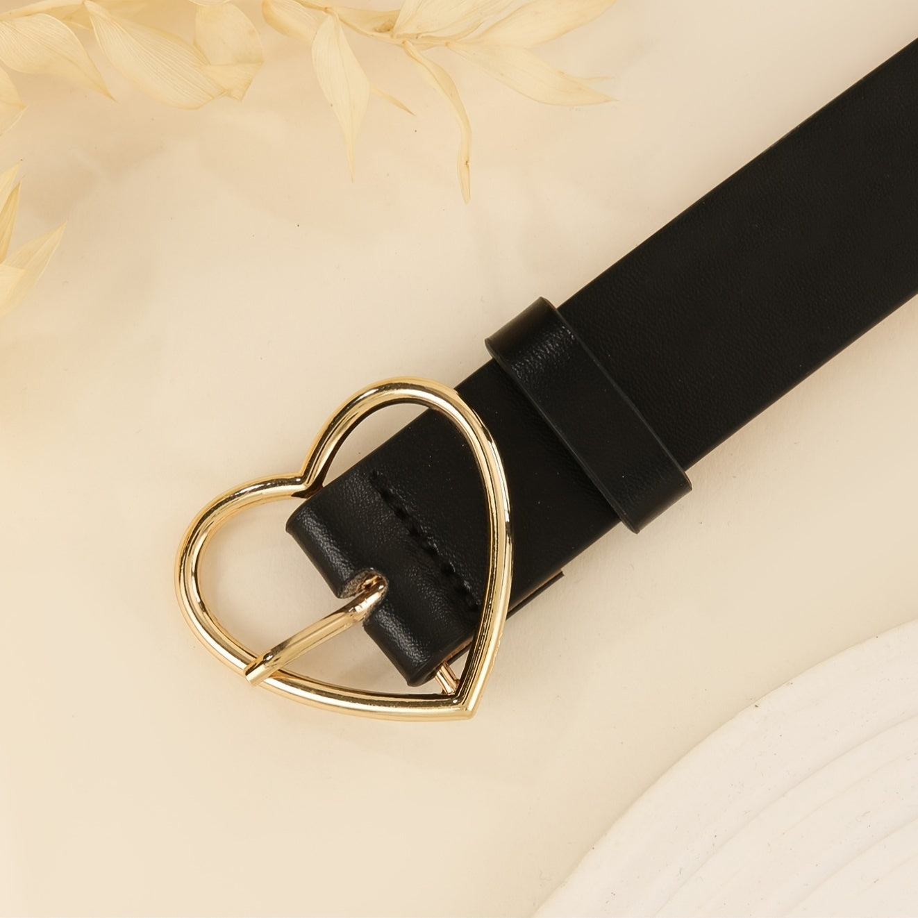 Women PU Leather Belt