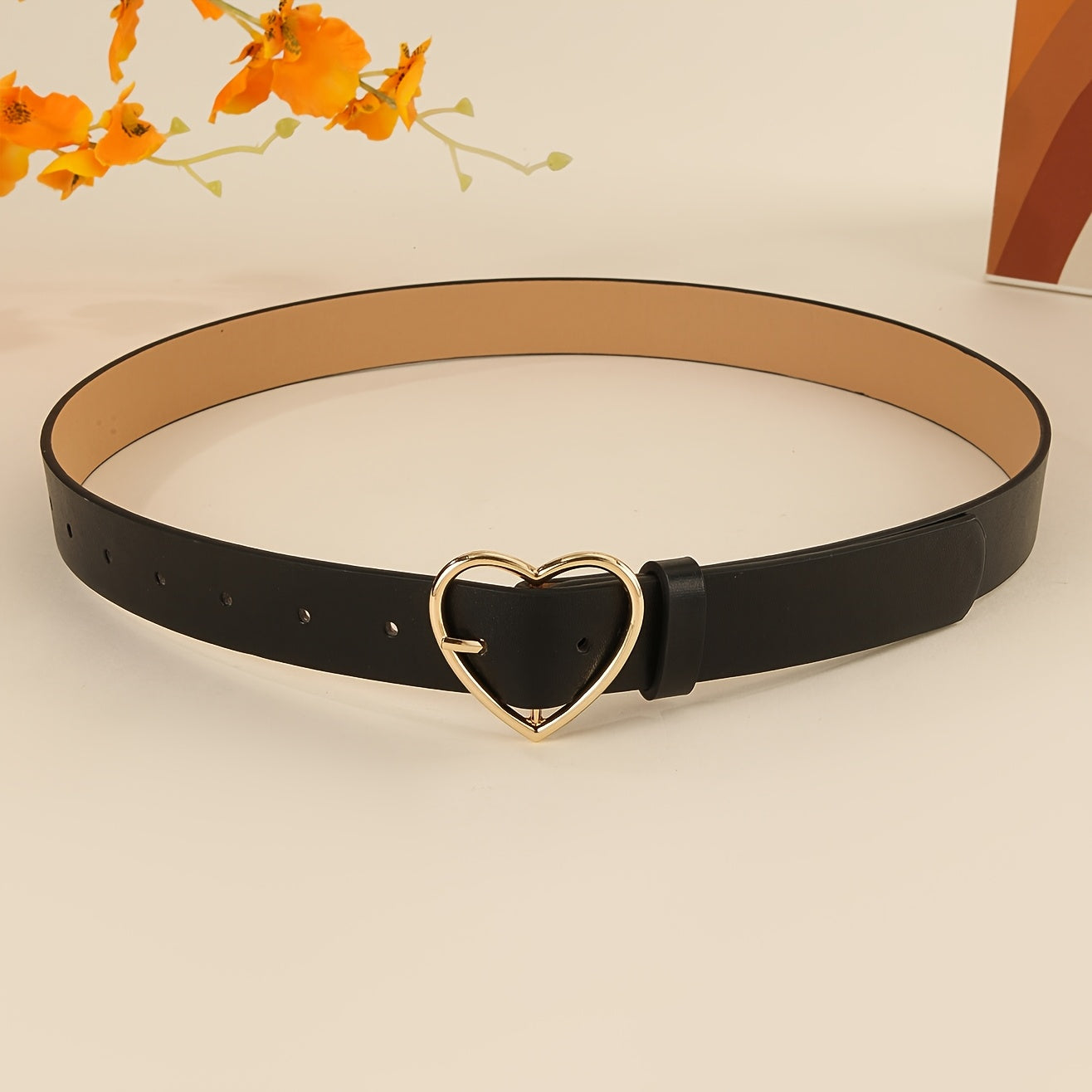 Women PU Leather Belt