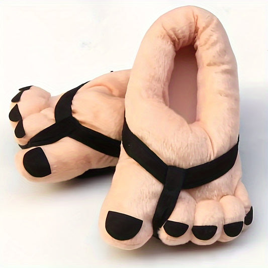 Funny Big Toe Novelty Slippers