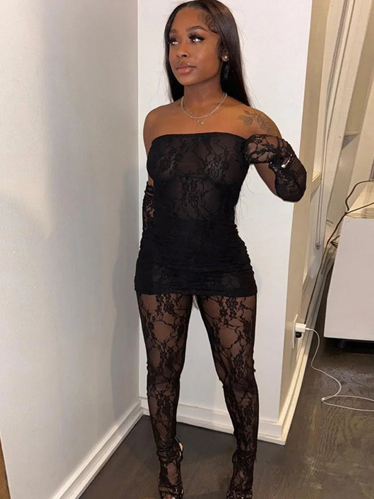 Lace Women 2Piece