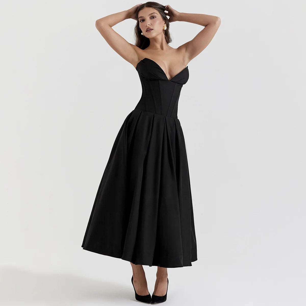 Formal Occasion Strapless Dress