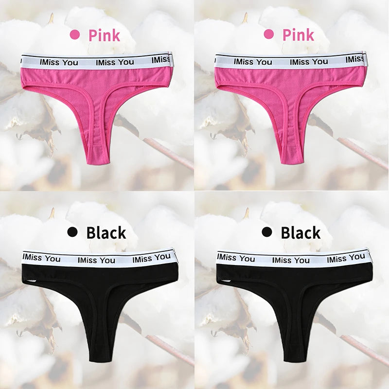 3Pcs Cotton Panties Plus