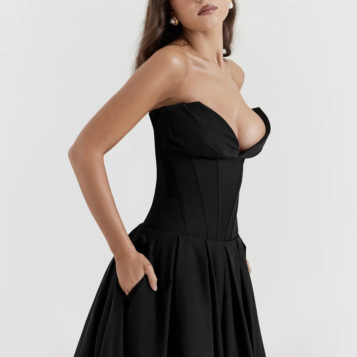 Formal Occasion Strapless Dress