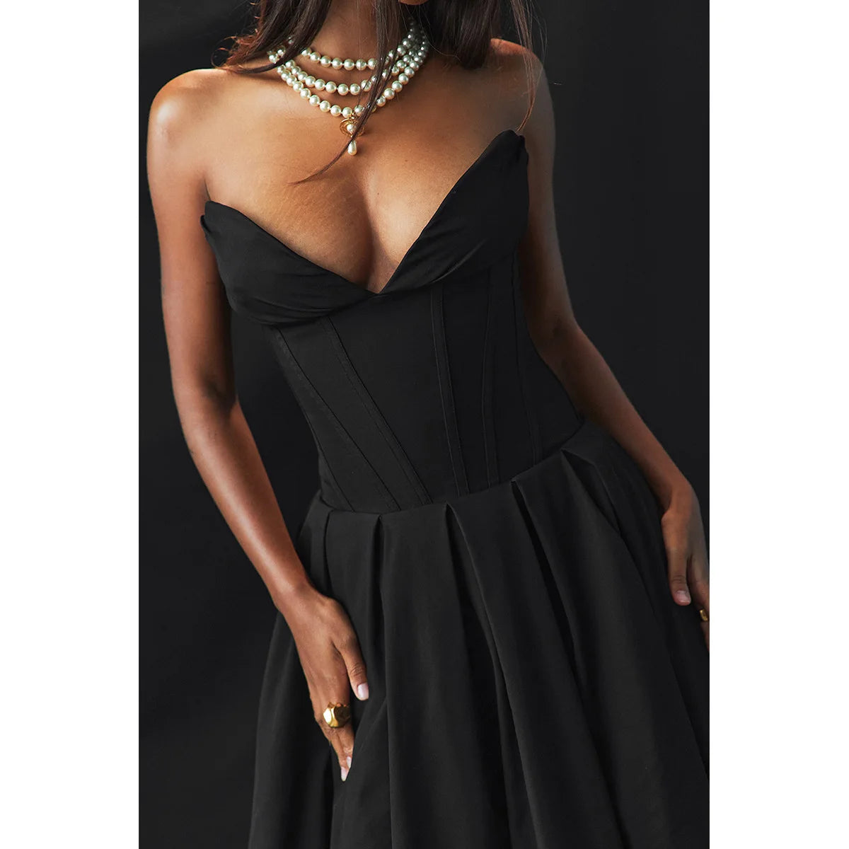 Formal Occasion Strapless Dress