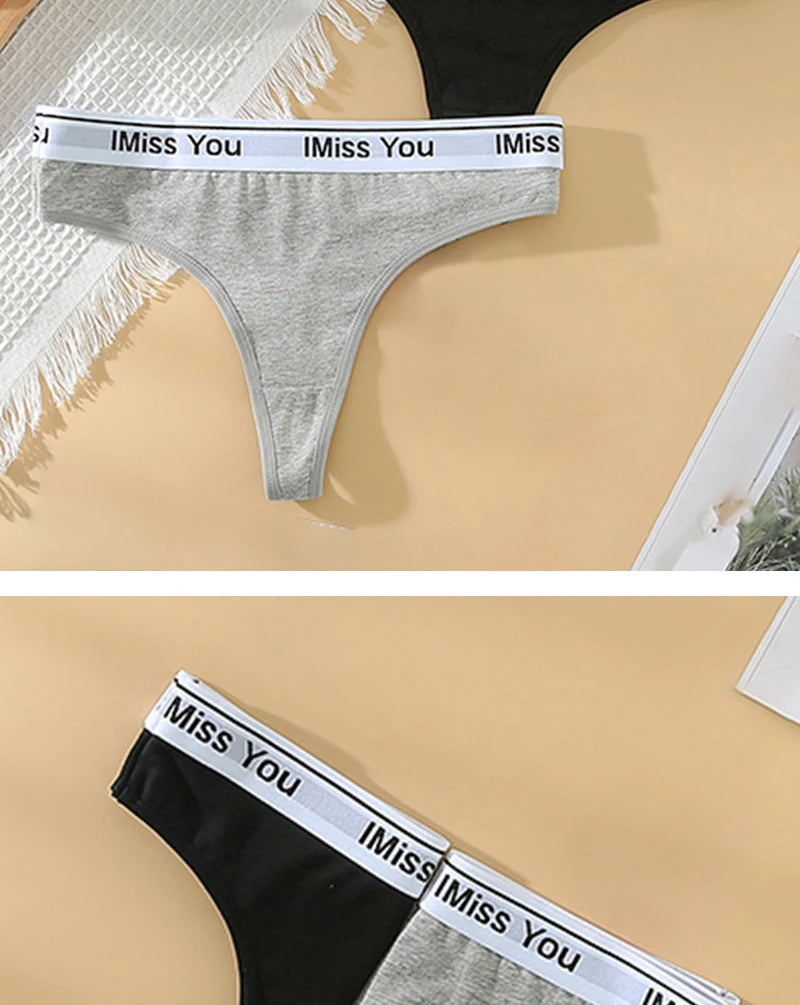 3Pcs Cotton Panties Plus