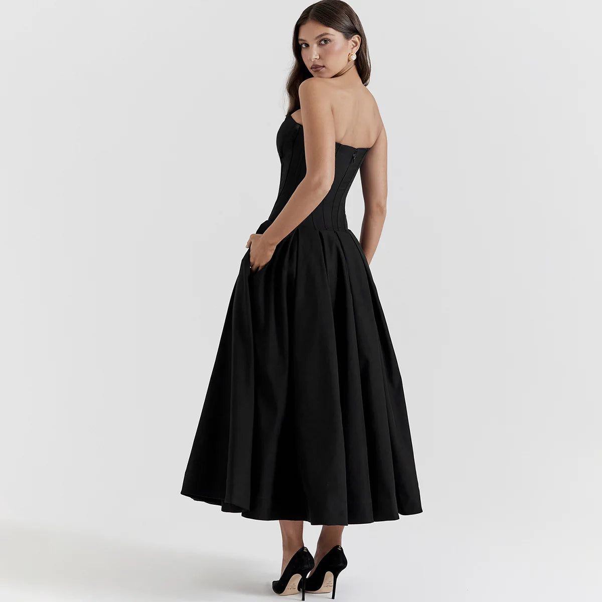 Formal Occasion Strapless Dress