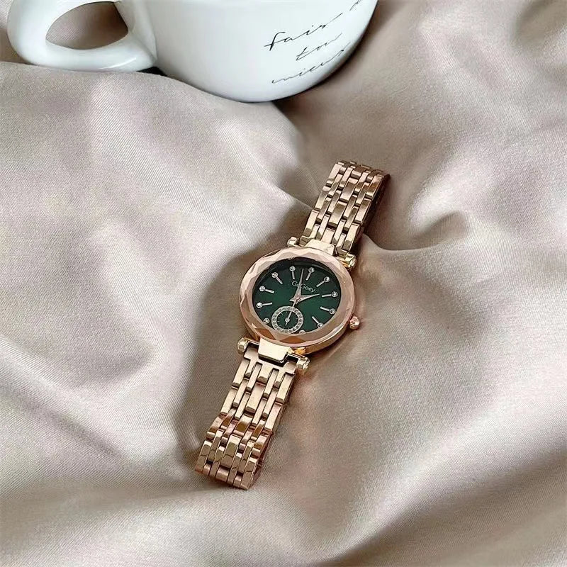 2024 New Brand Women Watches Fashion Steel Ladies Quartz Watch Reloj Mujer Marcas Famosas De Lujo gift Wristwatch Dropshipping