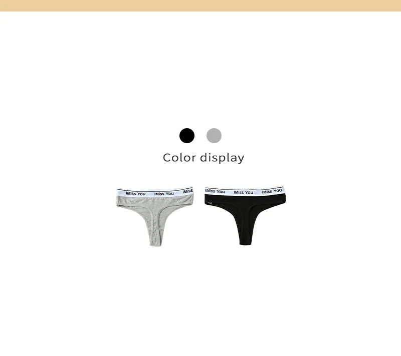 3Pcs Cotton Panties Plus