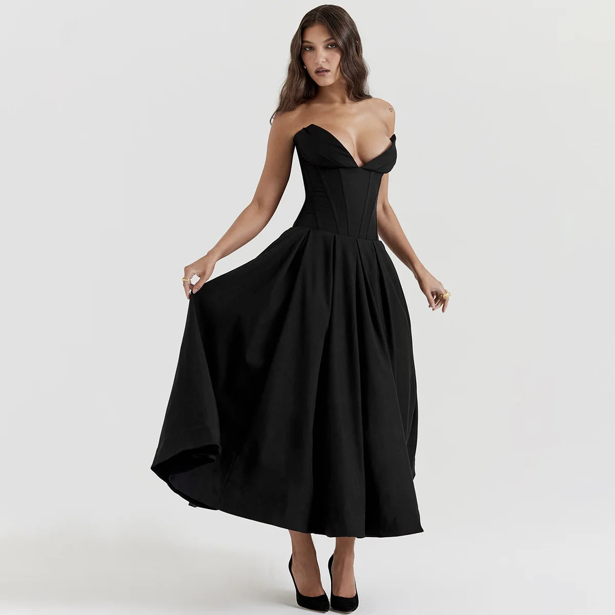 Formal Occasion Strapless Dress