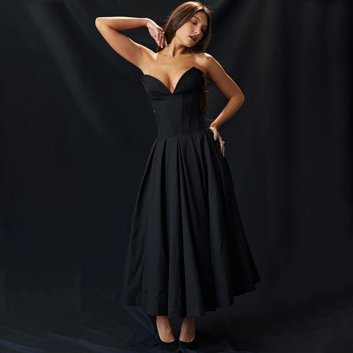 Formal Occasion Strapless Dress