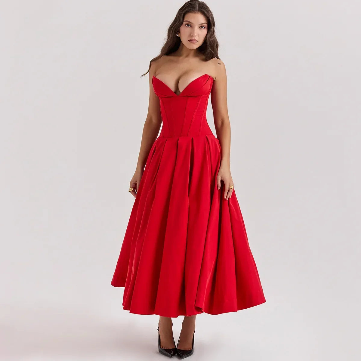 Formal Occasion Strapless Dress