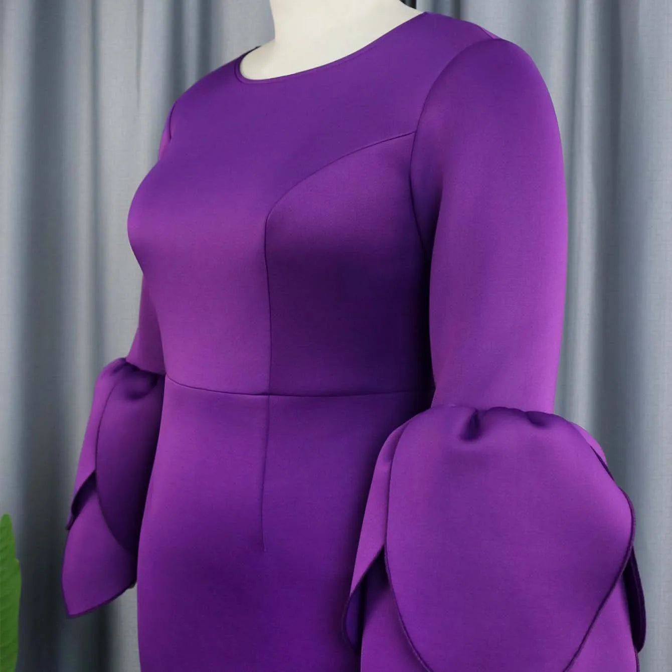 Elegant Bodycon Purple Dresses