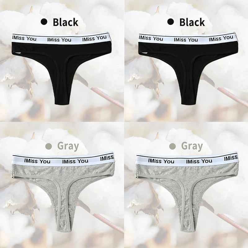 3Pcs Cotton Panties Plus