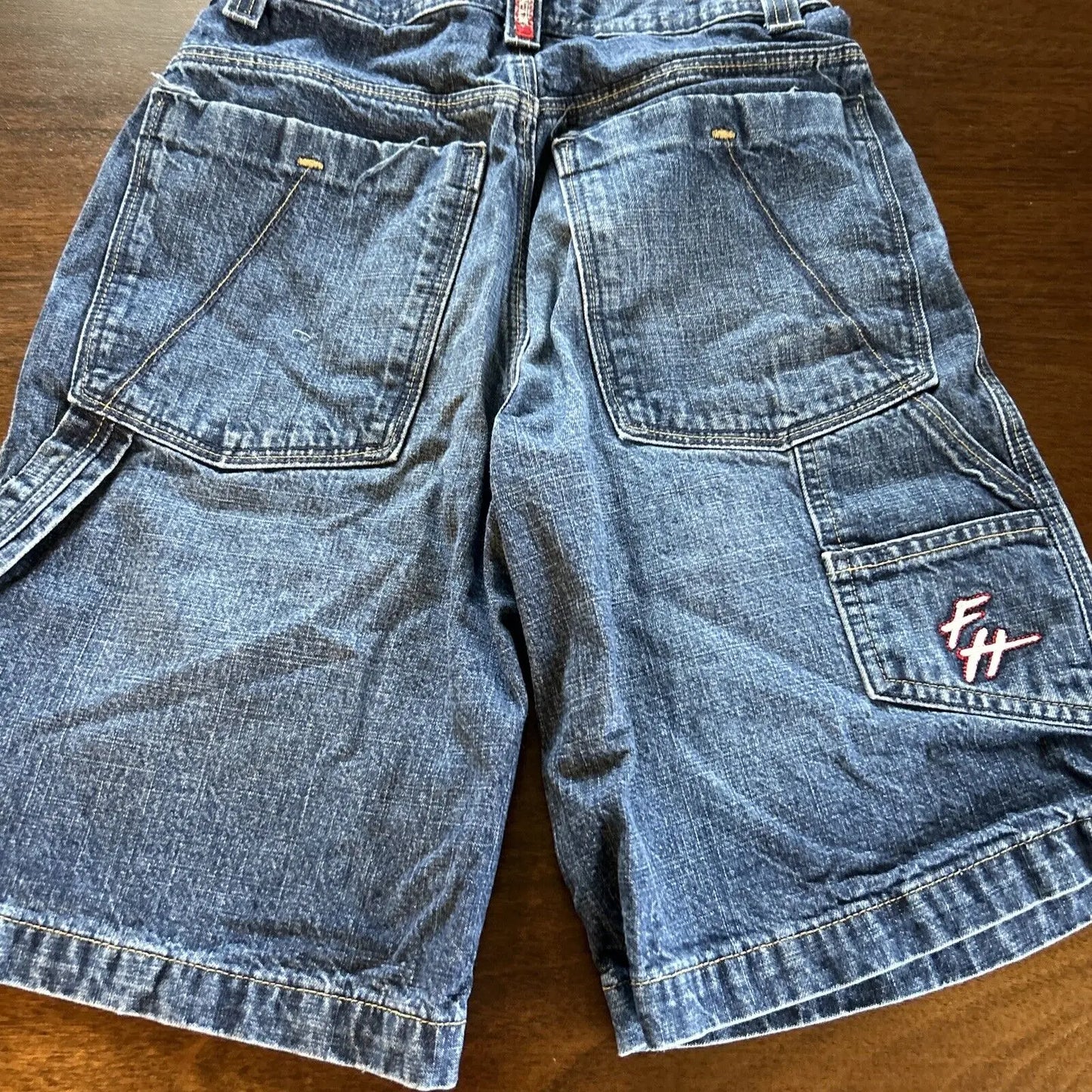 Demin Shorts Vintage Graphic Jean