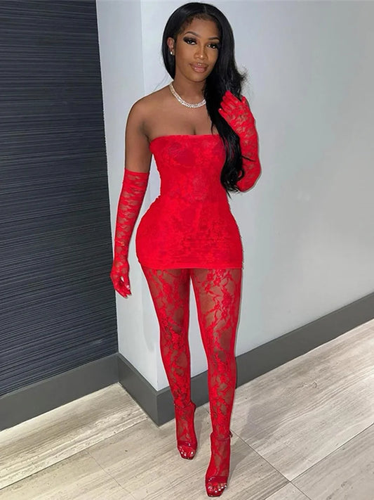 Lace Women 2Piece