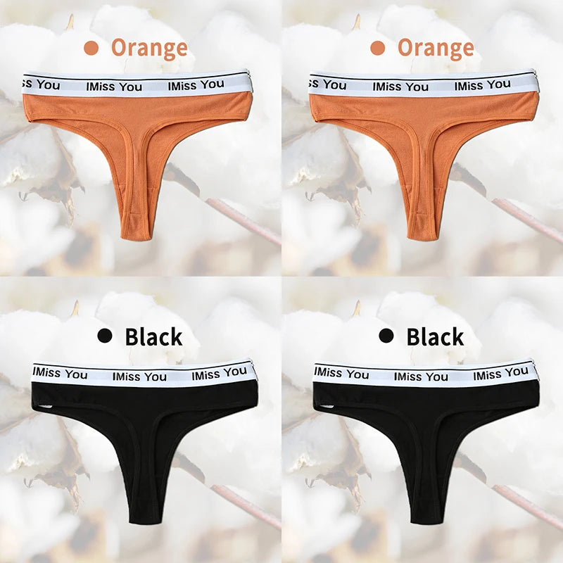 3Pcs Cotton Panties Plus