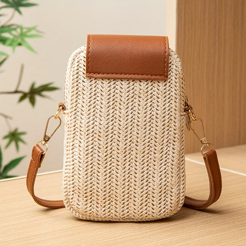 Casual Street Style Cute Mini Crossbody Phone Bag with Coin Pouch