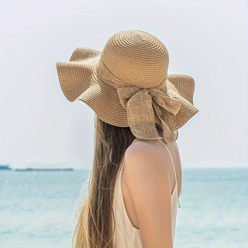 2Pcs/Set Women Beach Hat