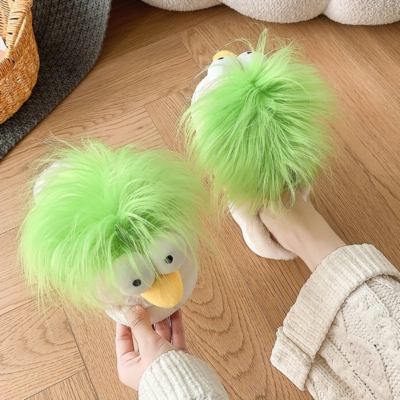 Cozy Cartoon Penguin Slippers