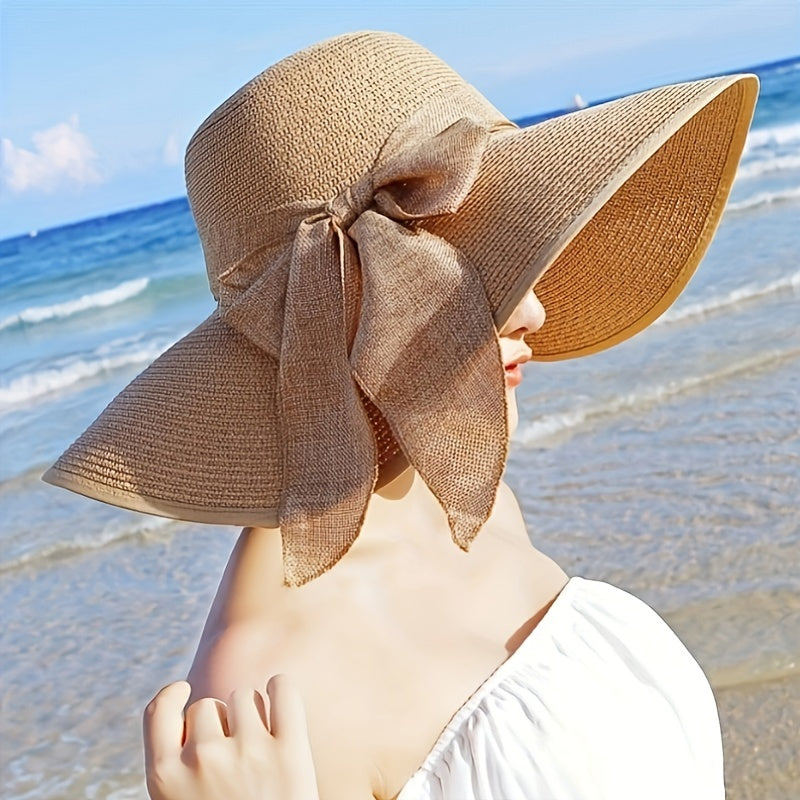 2Pcs/Set Women Beach Hat