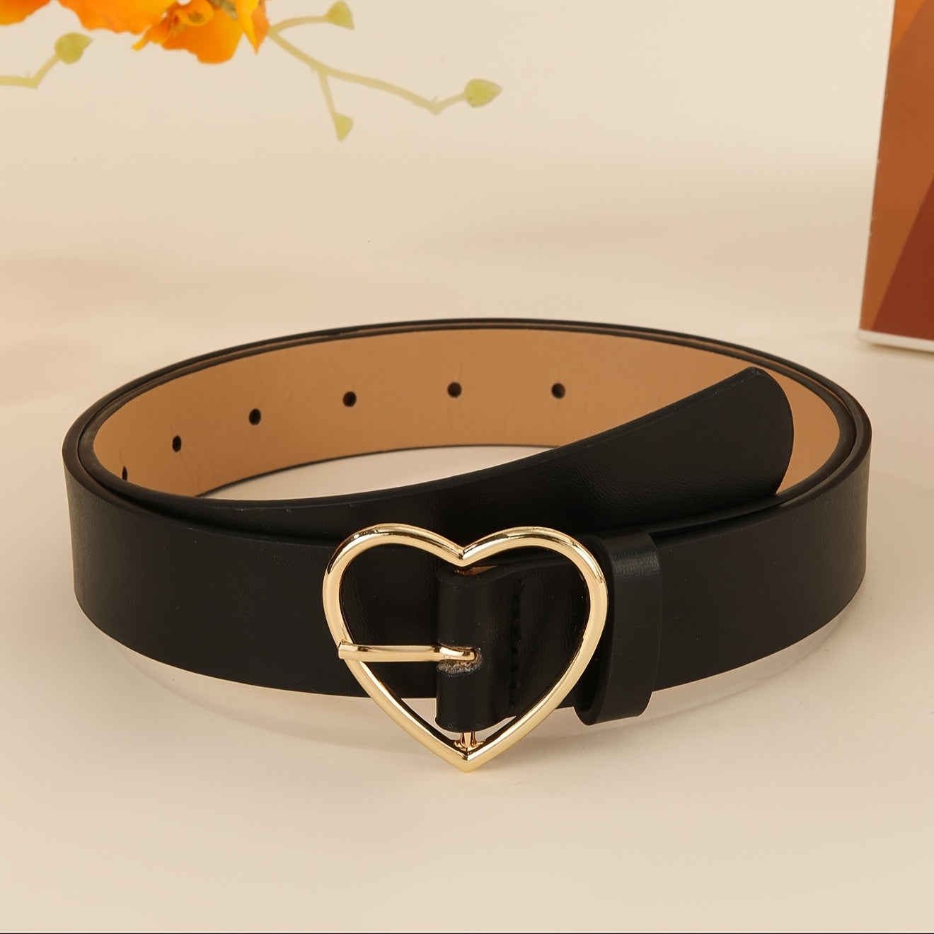 Women PU Leather Belt